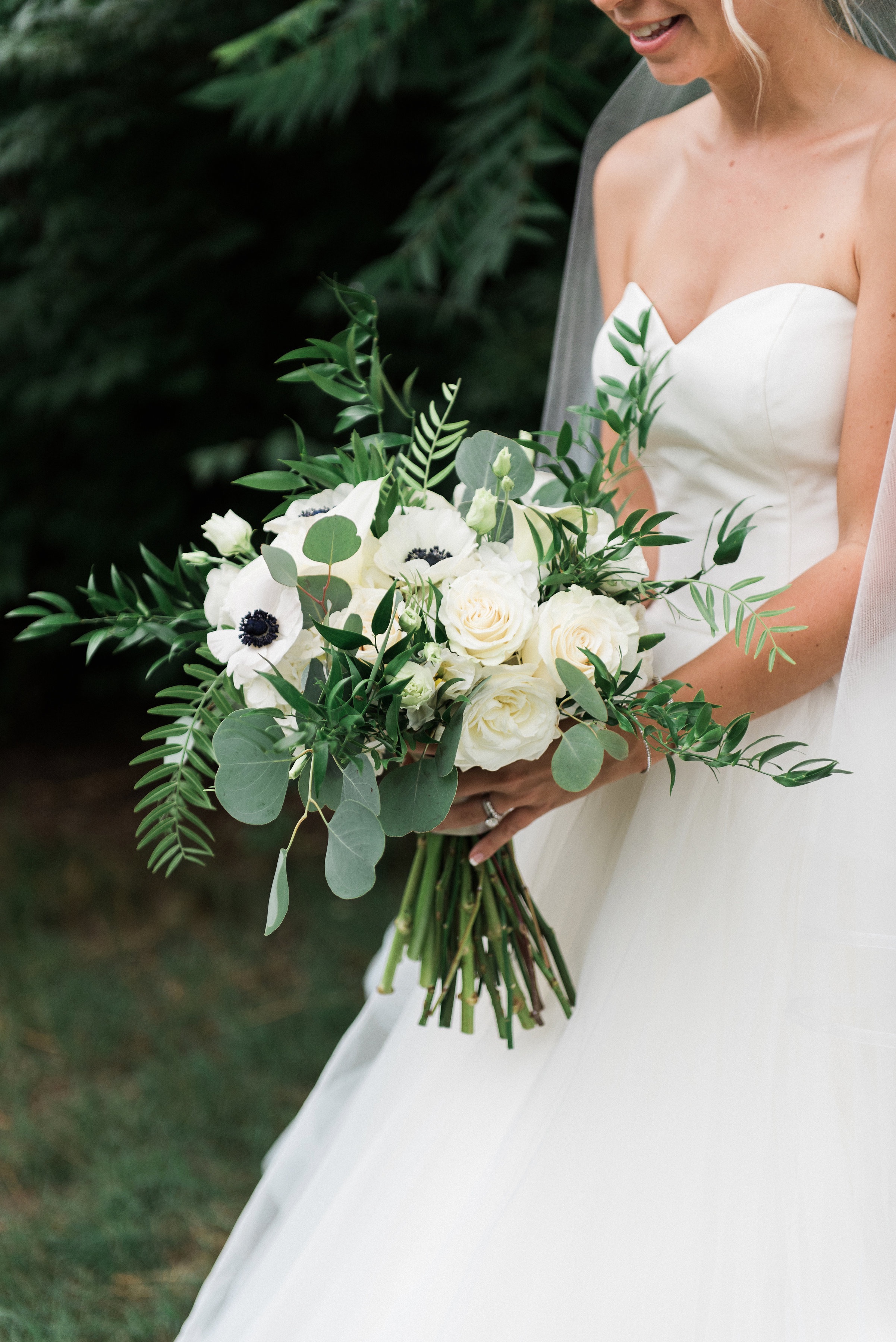 East Lansing Wedding Florist - Wedding Bouquet 