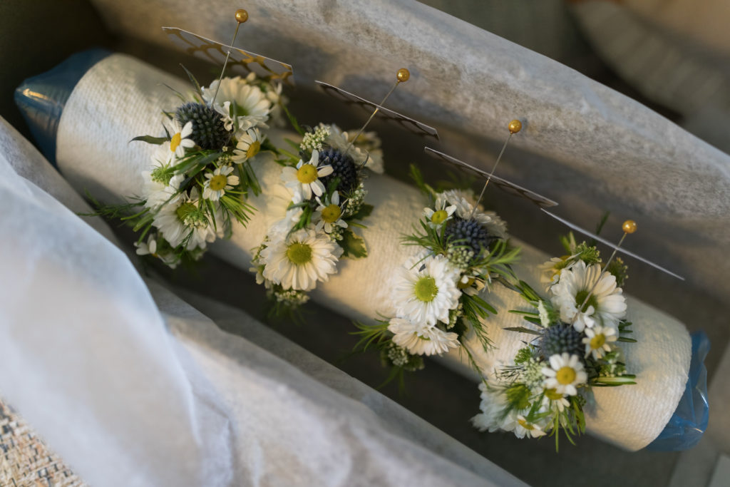 Wildflower Wedding Corsages 