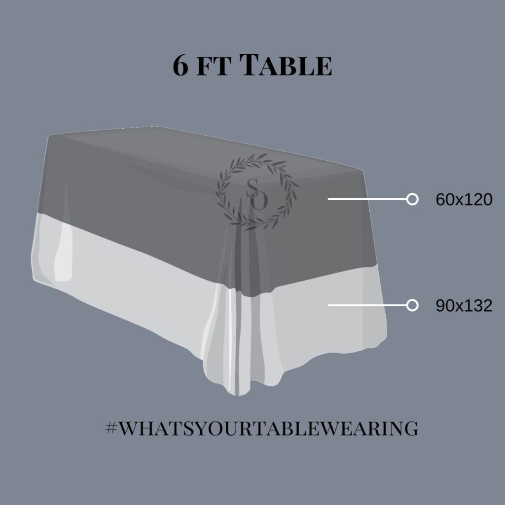 Banquet Table Linen Size Guide