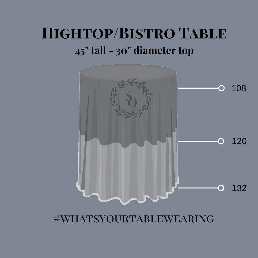 Bistro Table Linen Guide