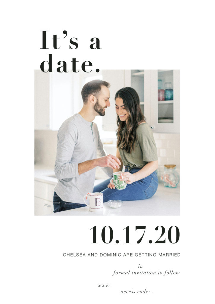 Save The Date | Michigan Wedding Planner