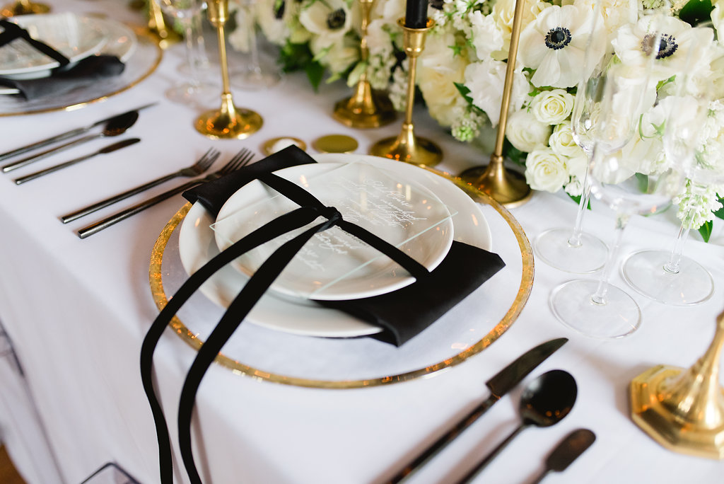 Wedding Table Place Setting